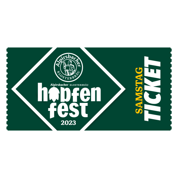 Ticket - Hopfenfest Samstag 15.07.2023
