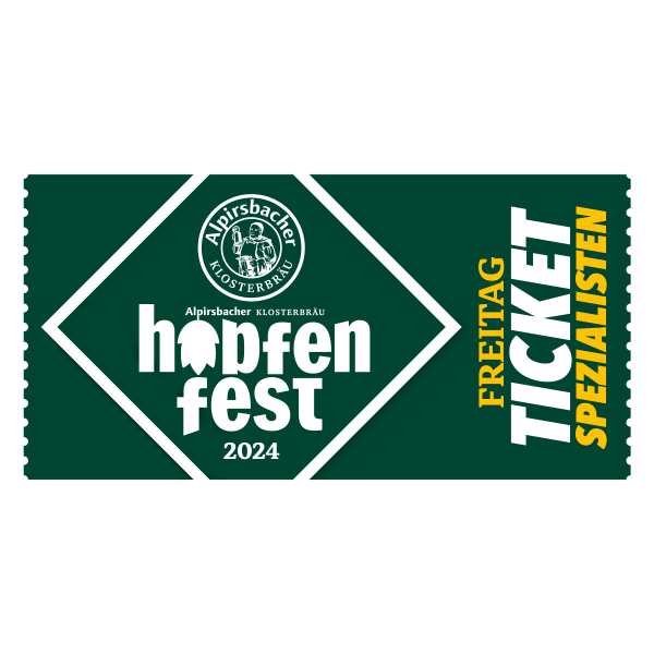 Ticket - Hopfenfest Freitag 19.07.2024 Spezialisten